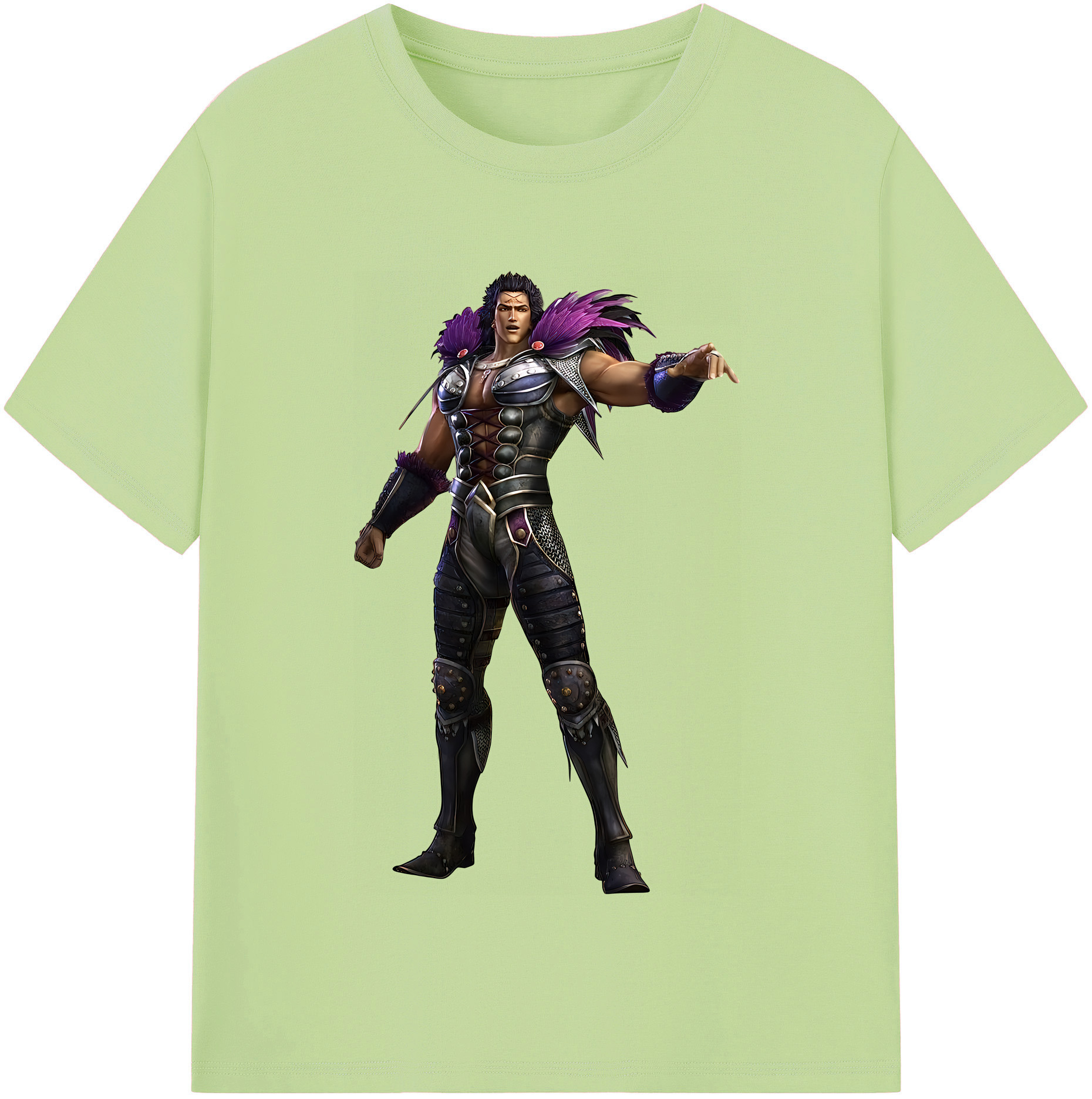 （画像用） 北斗の拳 Fist of the North Star 綿100％半袖Tシャツ（フロントプリント）